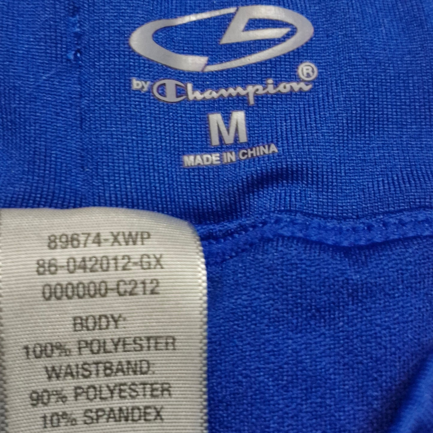 Champion Duo Dry Athletic Shorts Women’s Medium Blue Performance Running Gym