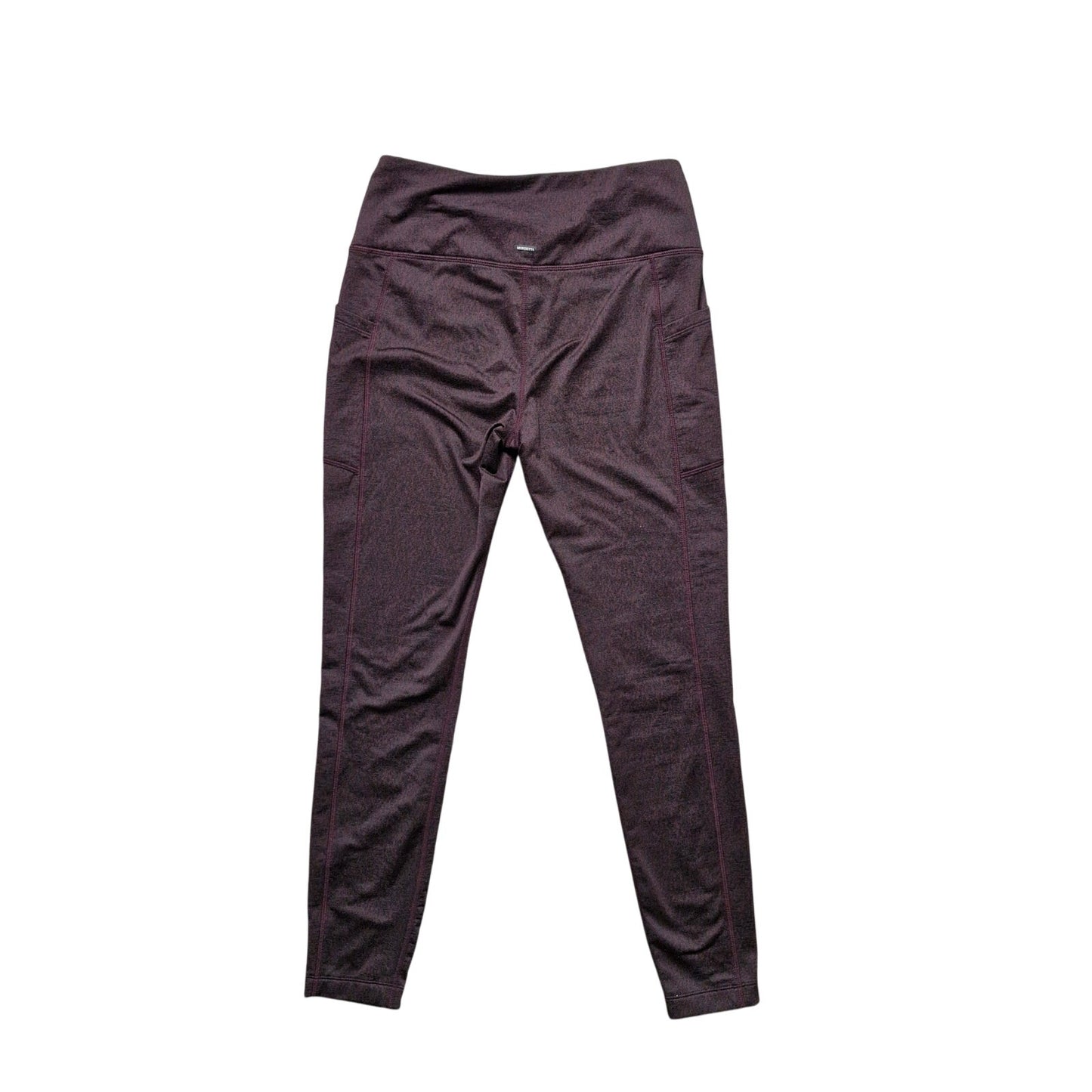Mondetta High Rise Leggings Women’s Size Small Purple Black Workout Yoga Tight