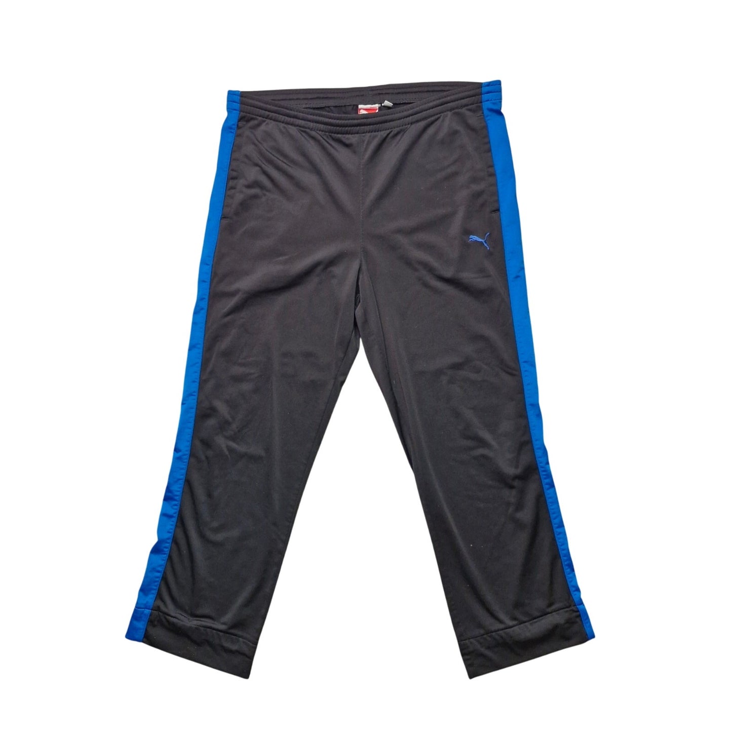 PUMA Men's Black Track Pants Size M Lightweight Activewear Joggers