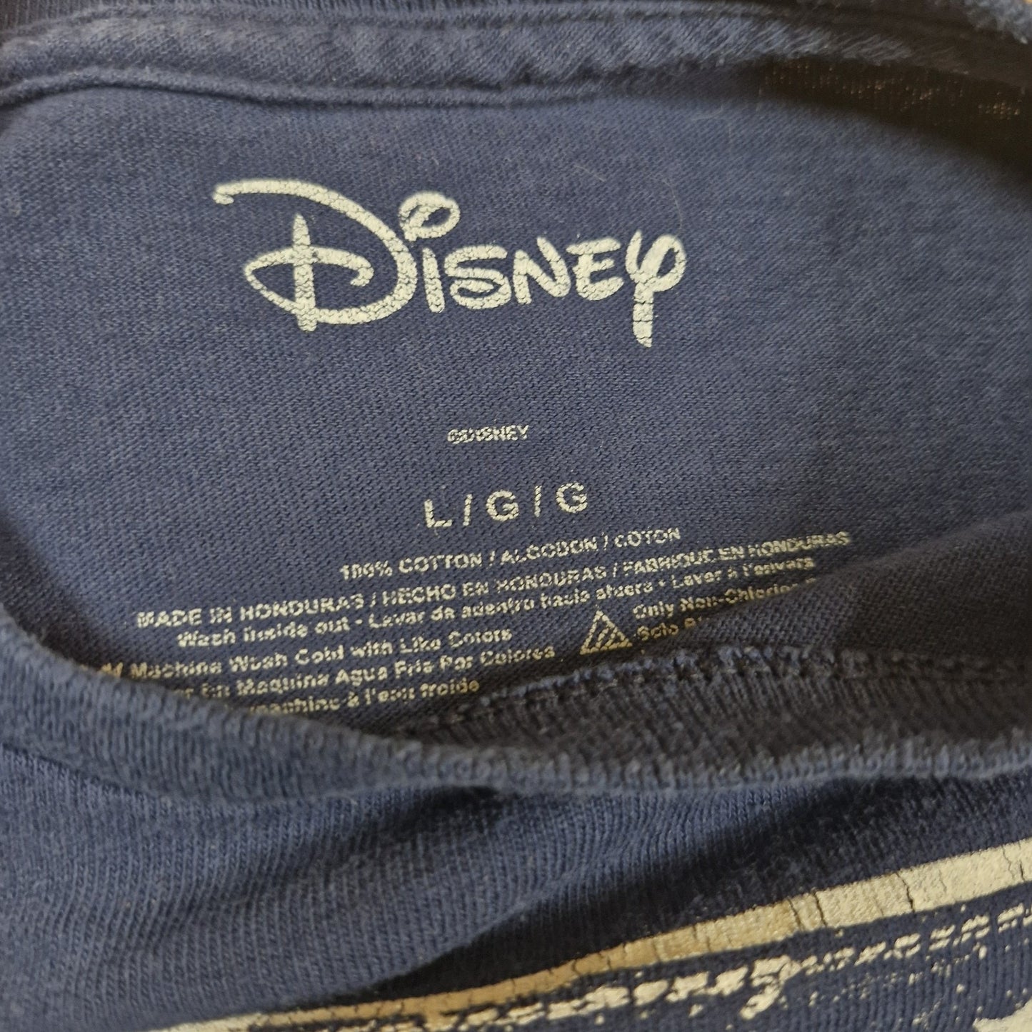 Disney Mickey Mouse American Flag USA Size Large