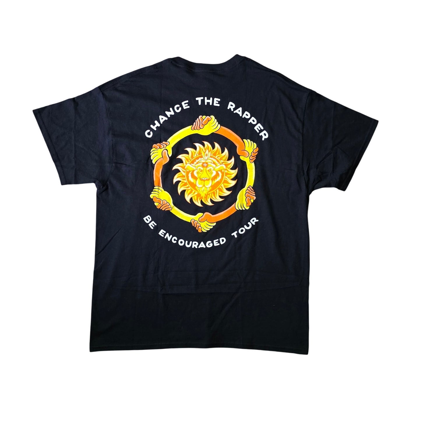 Chance The Rapper Be Encouraged Tour T-Shirt Men’s XL Black Tee