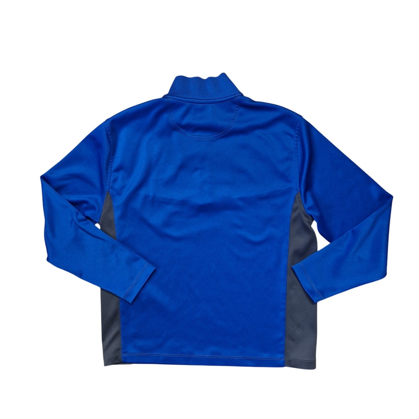 Greg Norman Long Sleeve Golf Shirt Men’s Medium Blue Stretch Performance