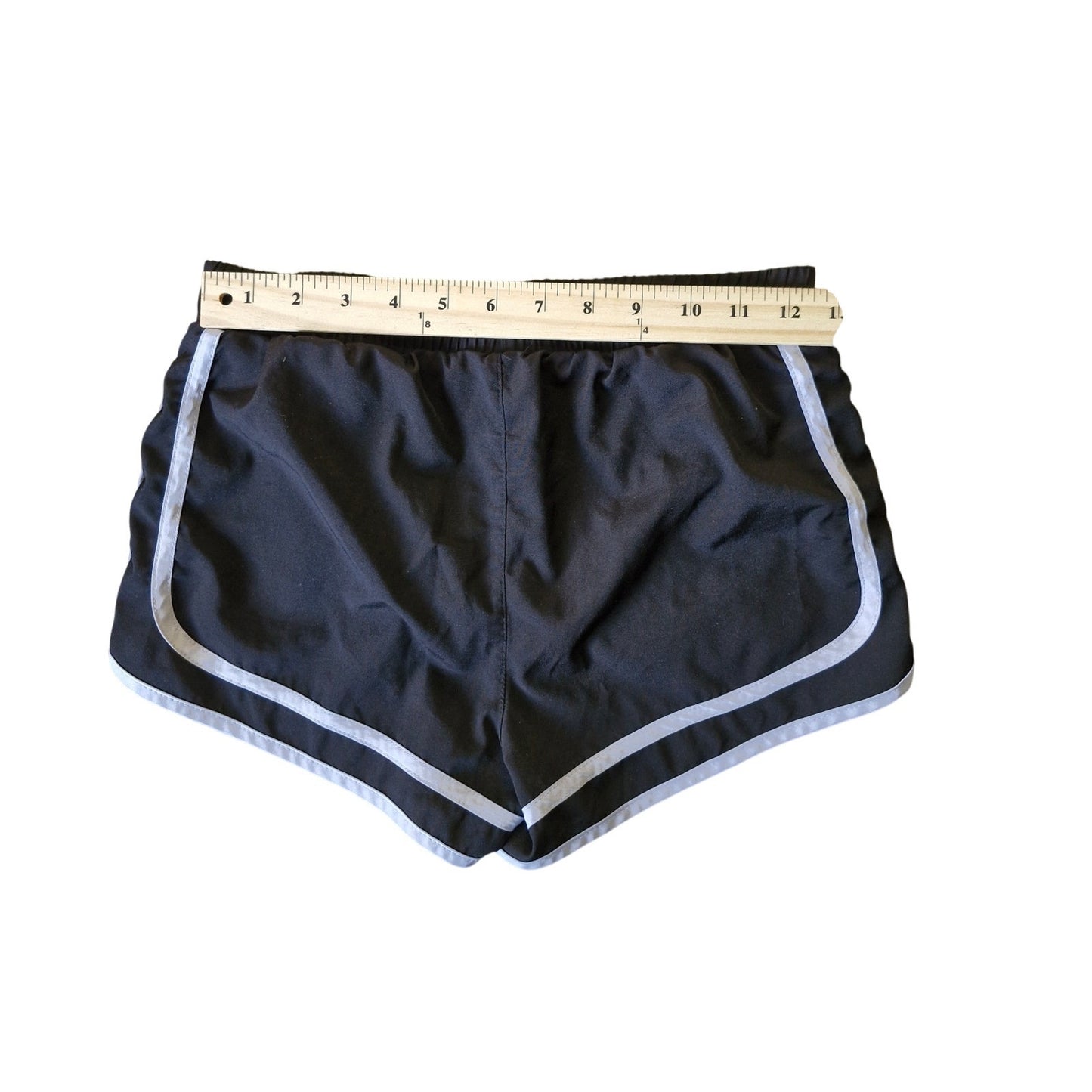 Champion Black and White Athletic Shorts Girls Size Large (14–16)