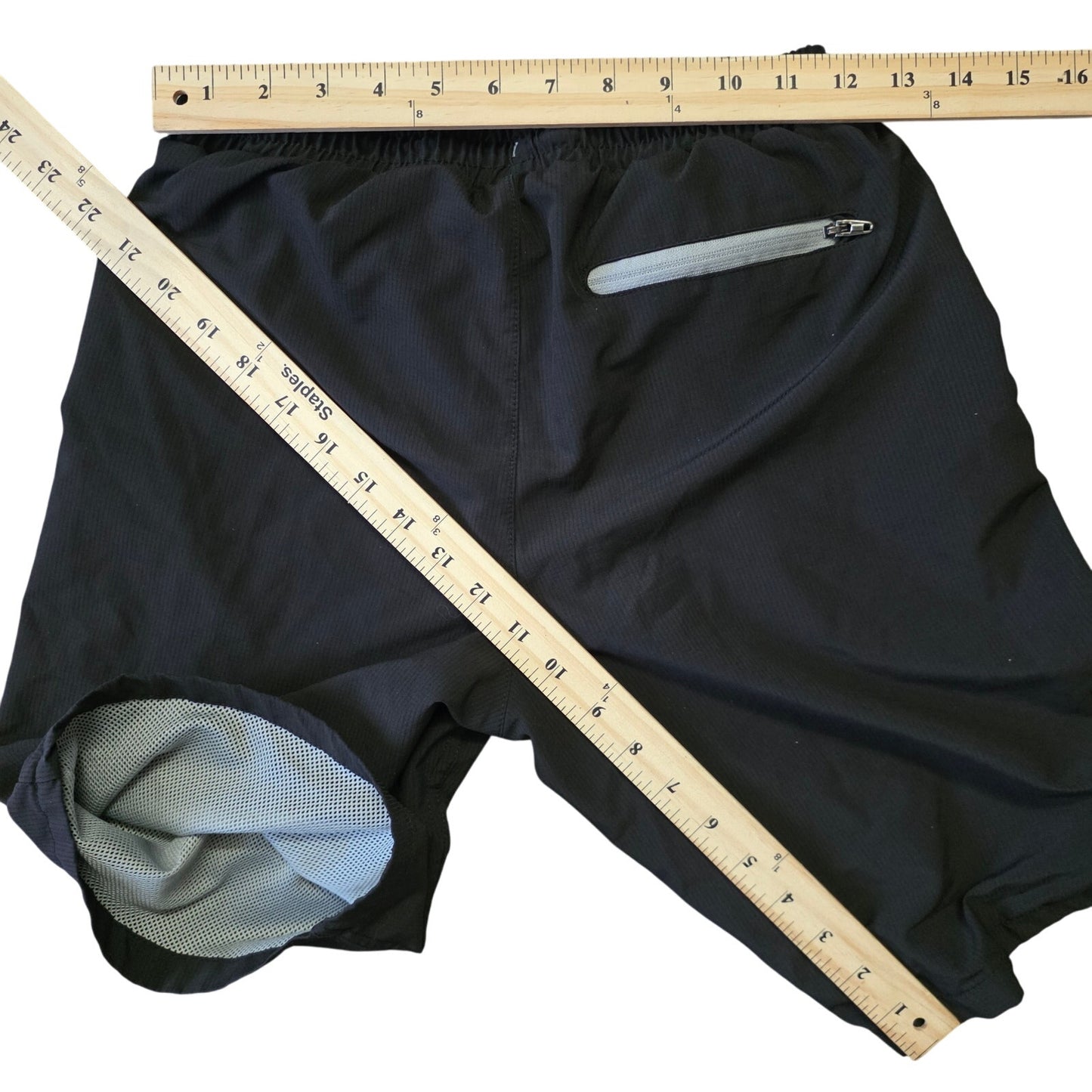 Eddie Bauer Boys Shorts L 14/16 Black Activewear