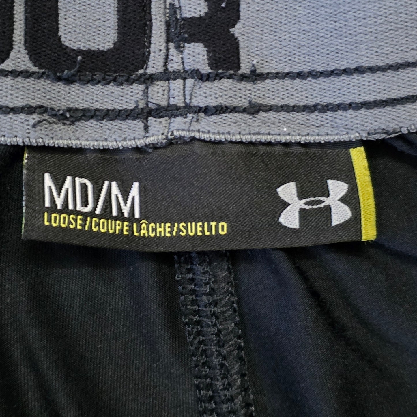 Under Armour Training Shorts Men’s Medium Black Loose Fit