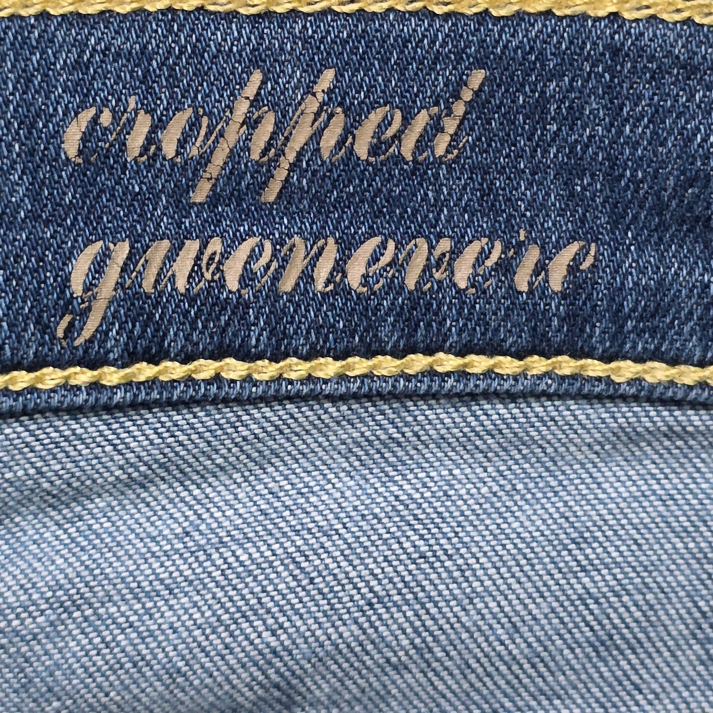 7 For All Mankind Cropped Gwenevere Jeans Women’s 27 Blue Denim Skinny
