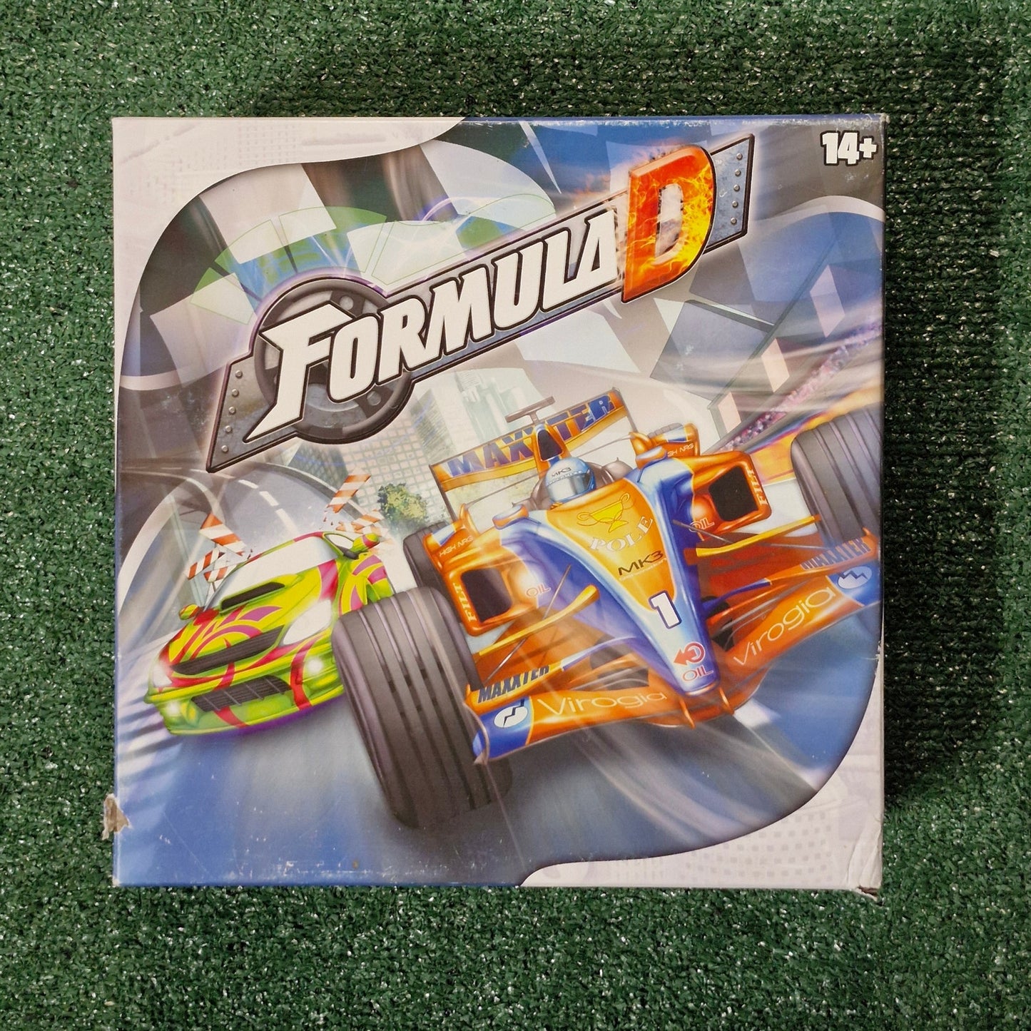 Asmodee 2008 Formula D Board Game Formula 1 Racing Strategy 100% Complete
