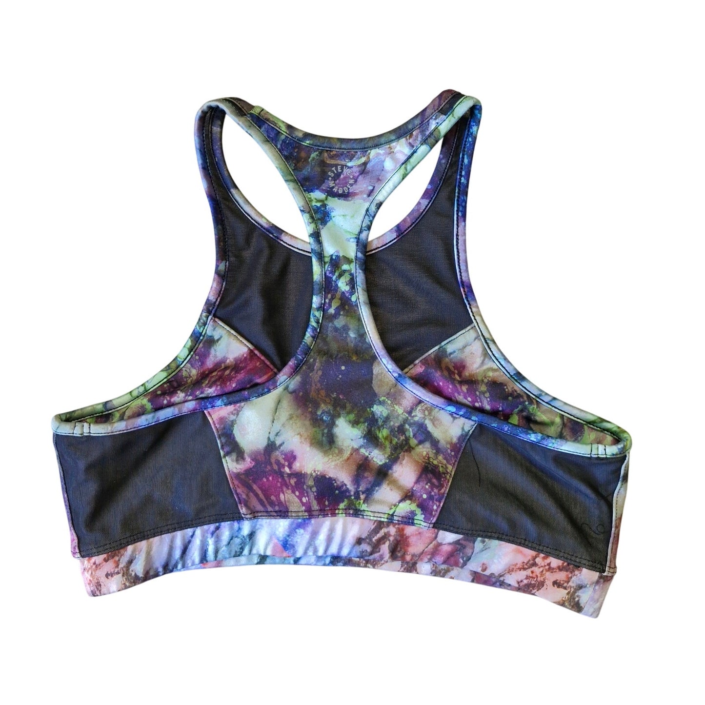 Steve Madden Sports Bra Women’s Medium Multicolor Athletic Support Activewear