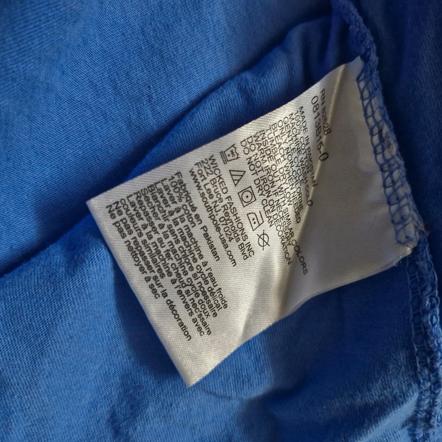 Vintage Southpole NASA Pullover Shirt Men’s Medium Blue Long Sleeve