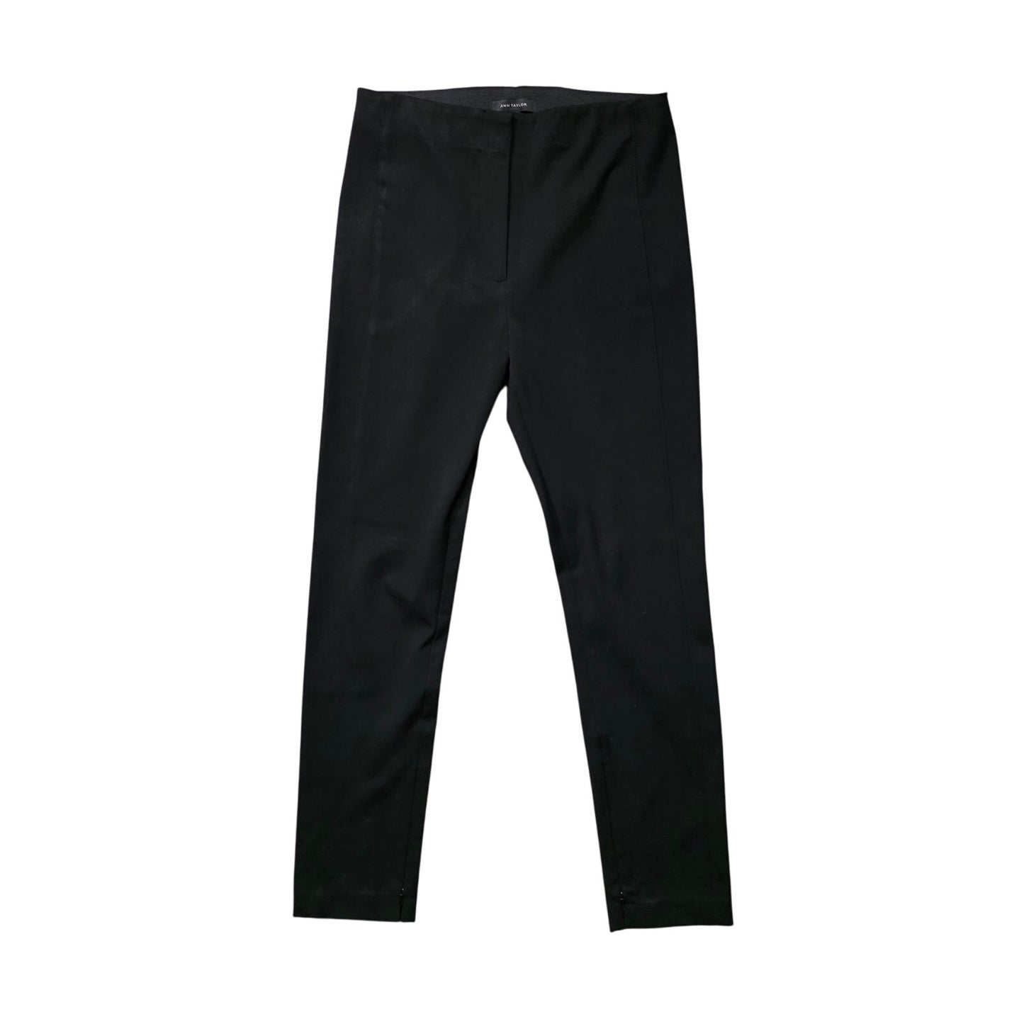 Ann Taylor Slim Ankle Pants Women’s Size 6 Black Dress Work Trousers