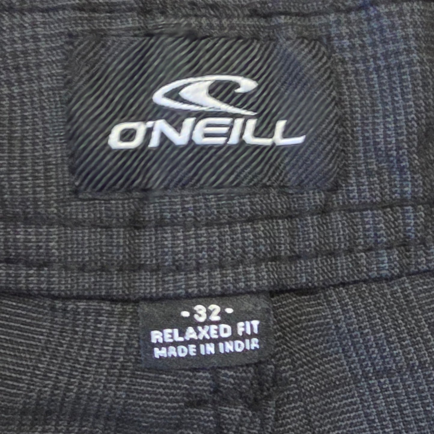 O’Neill Redwood Walker Shorts Men’s Medium Black Twill Chino Classic