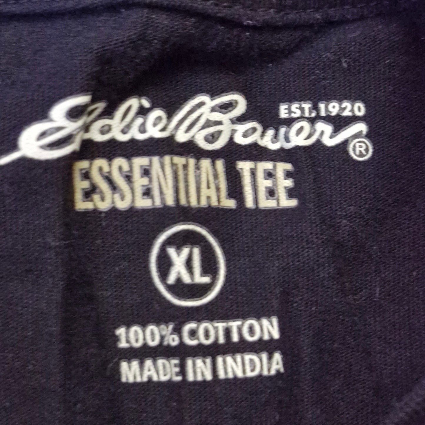 Eddie Bauer Shirt Men’s XL Blue Soft Casual Short Sleeve Top