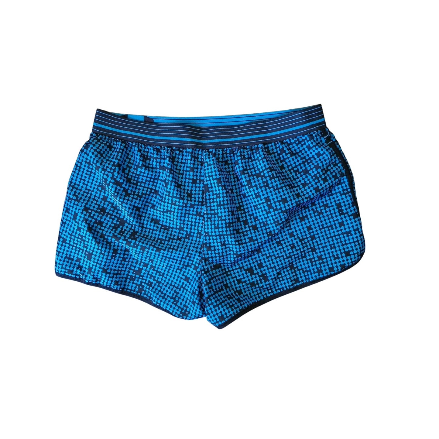 Under Armour HeatGear Perfect Pace Running Gym Shorts Women’s Medium Blue