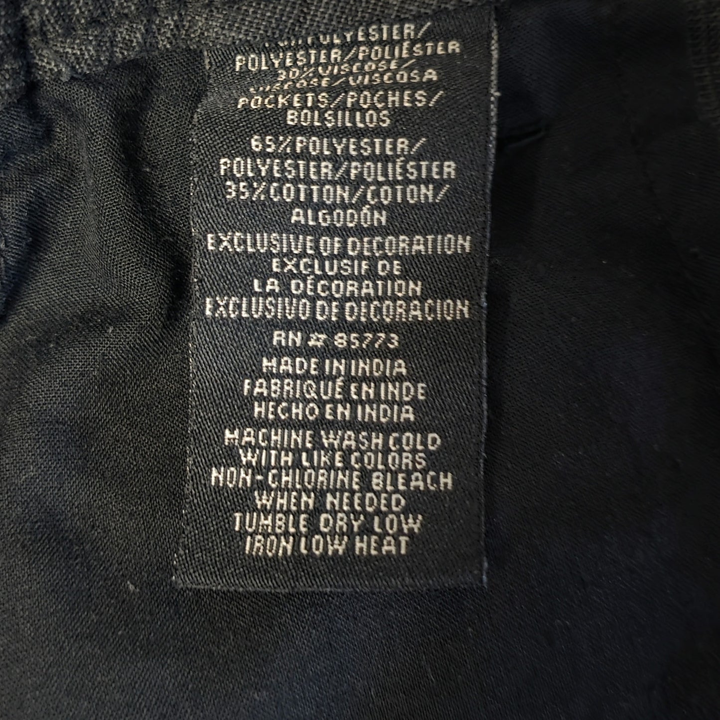 O’Neill Redwood Walker Shorts Men’s Medium Black Twill Chino Classic
