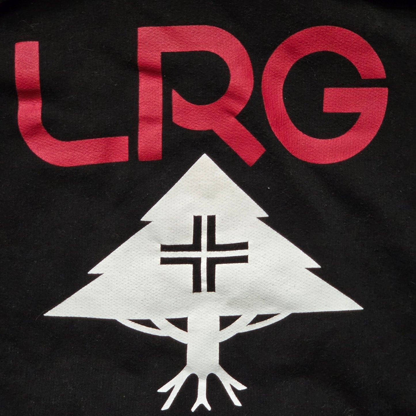 LRG Core Logo Hoodie Pullover Black Men’s L