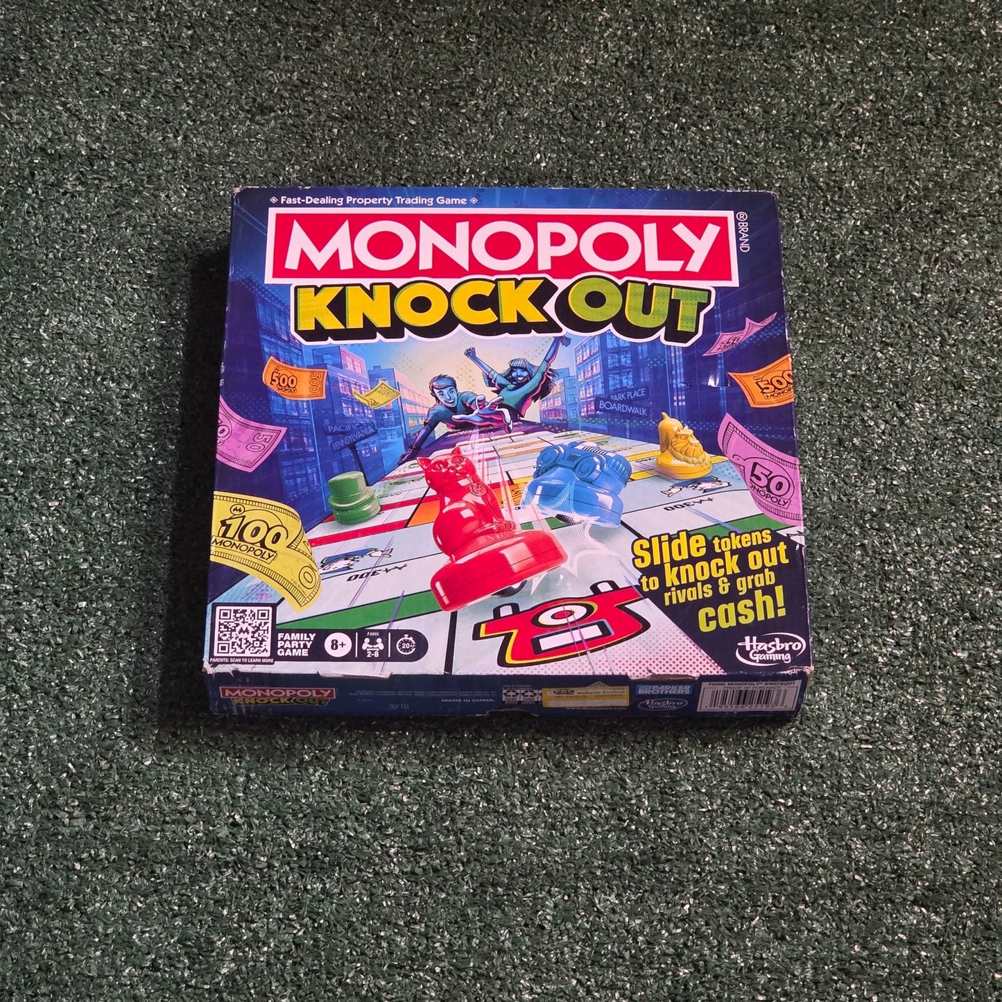 Hasbro Monopoly Knockout Family Party Game Brand New Sealed