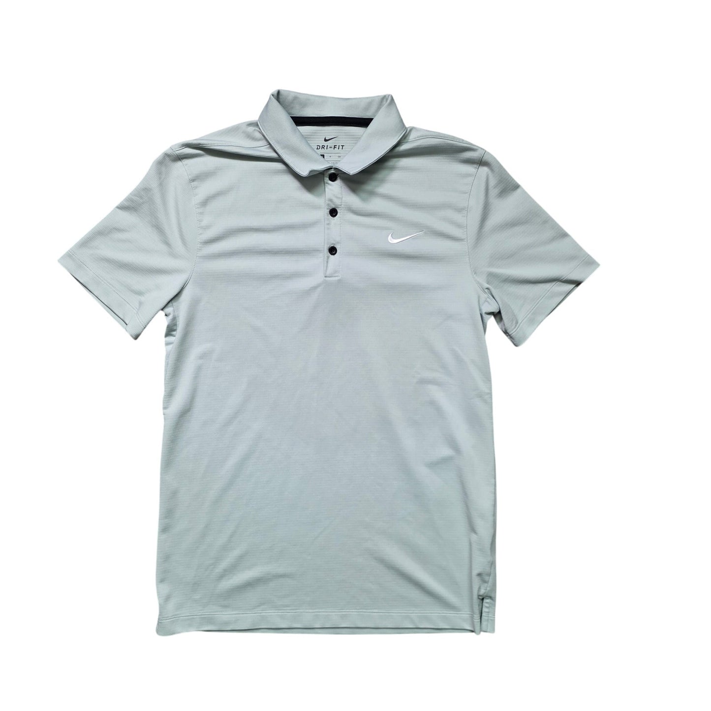 Nike Dri-FIT Golf Polo Men’s S Gray Collared Button Shirt