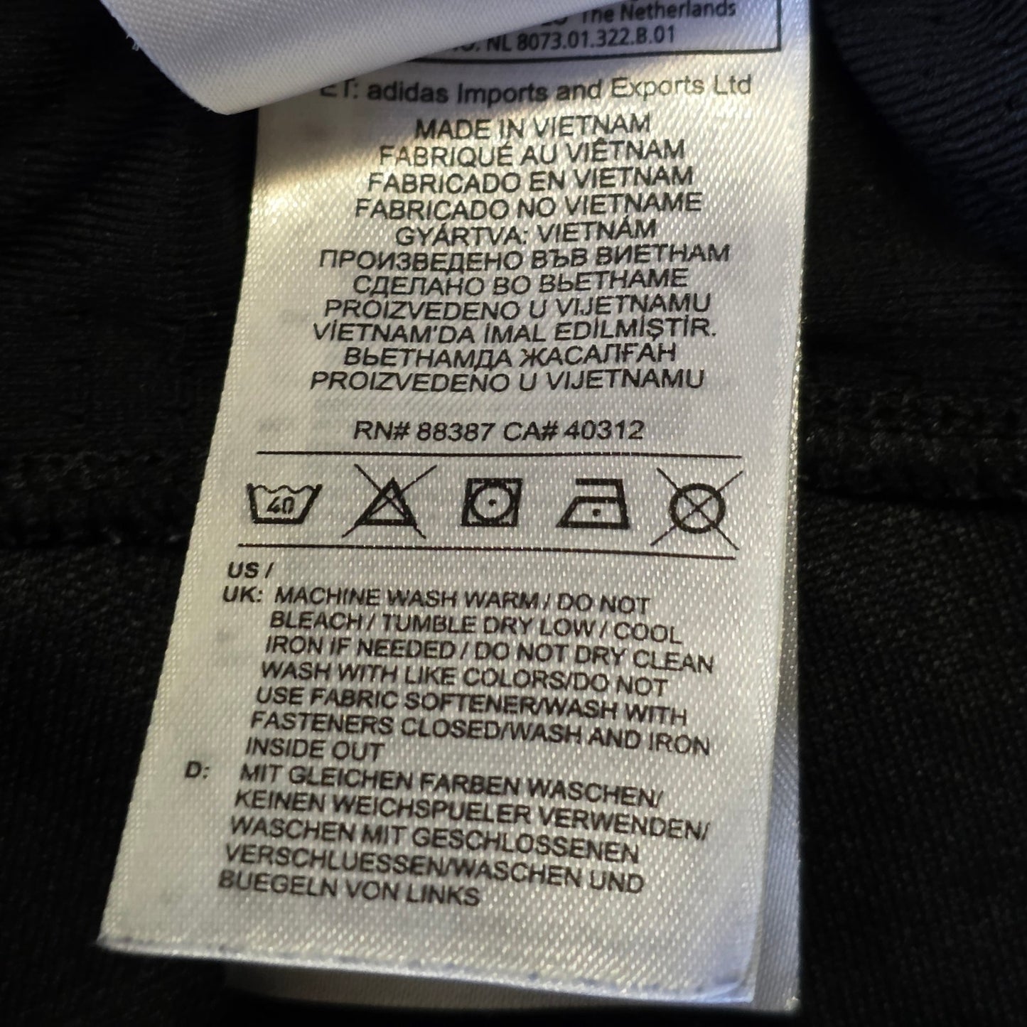 Adidas Climacool Training Pants Women’s XS 4-6 Black BS3685 Joggers