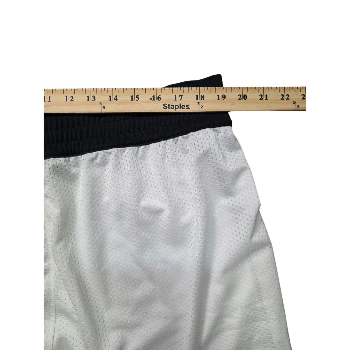 Under Armour Project Rock Shorts Men’s XXL White Mesh Iron Paradise