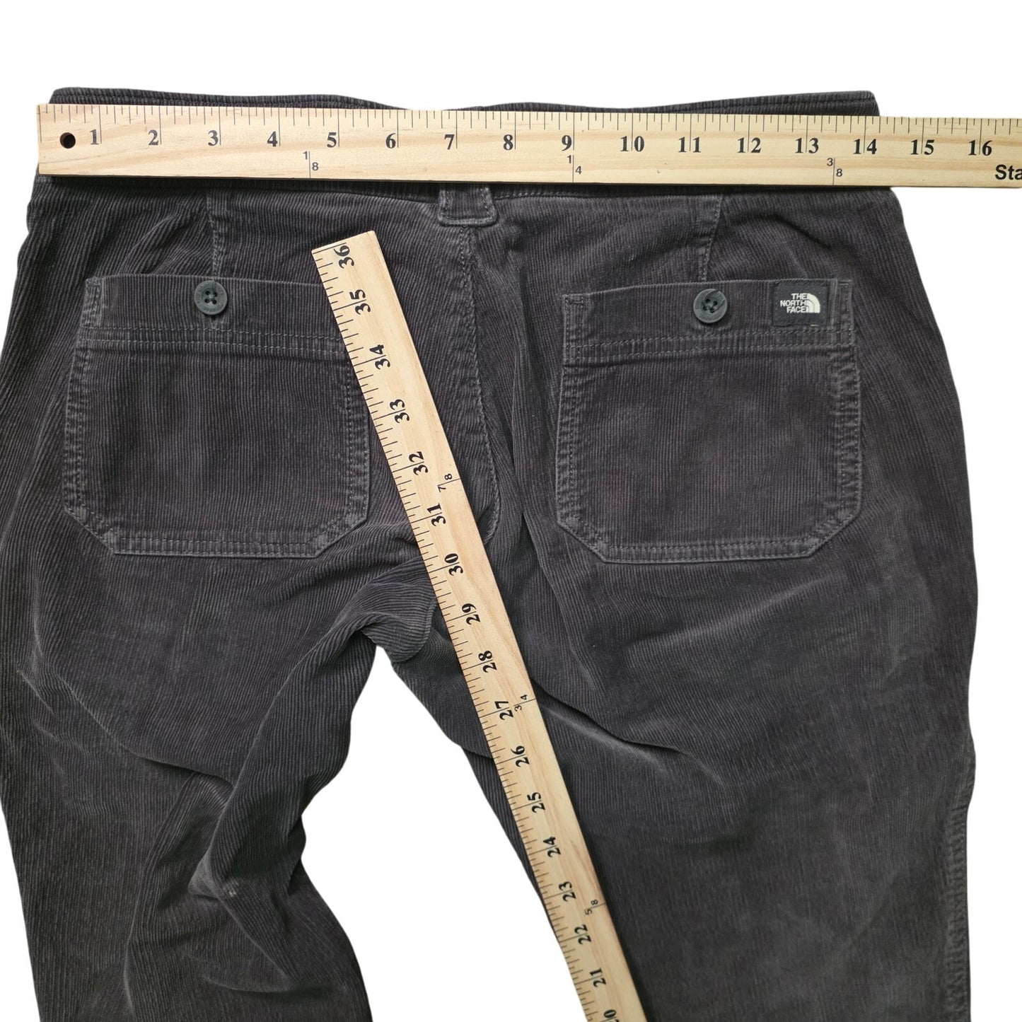 The North Face Pants Women’s 2 Gray Corduroy Stretch Casual Outdoor