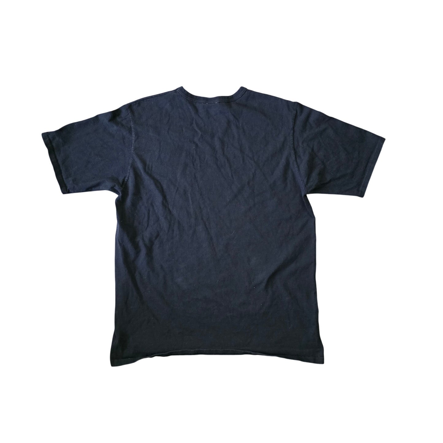 Champion C Logo T-Shirt Men’s XL Black Cotton Embroidered Big C