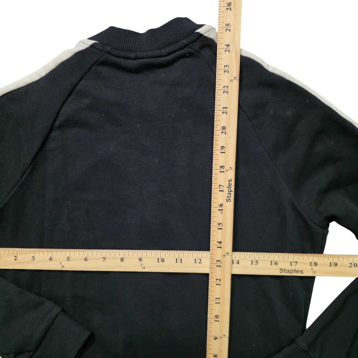 PUMA Track Jacket Men’s Large Black Full Zip Athletic