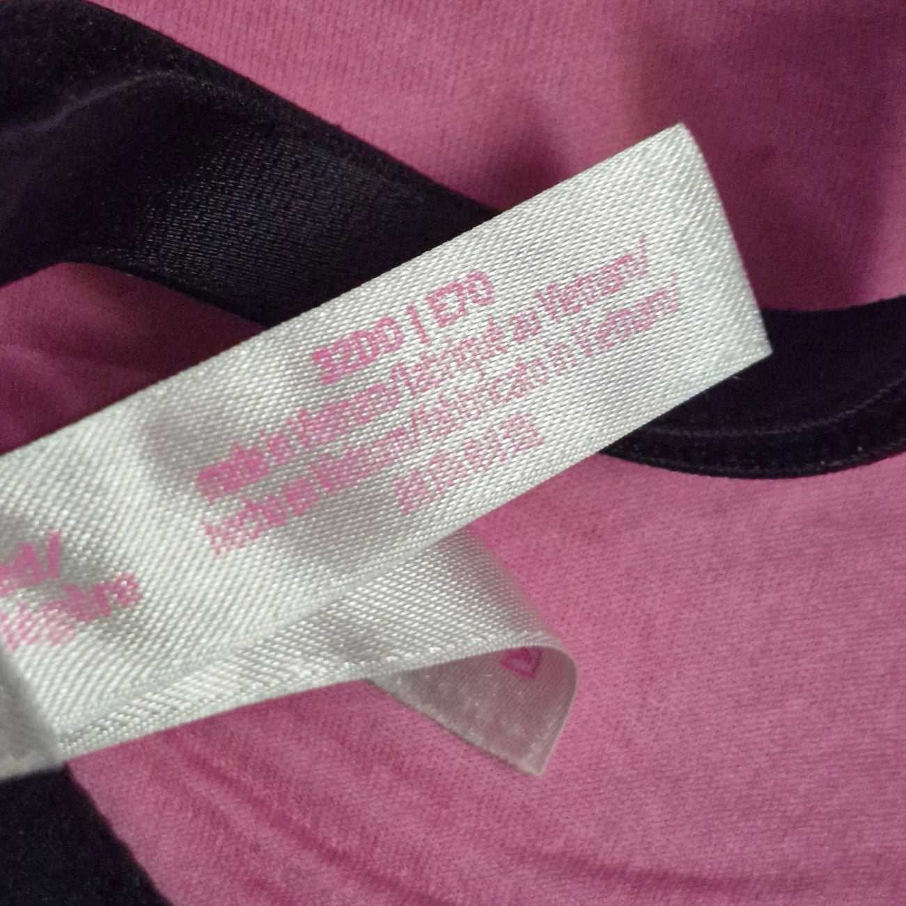 Victoria’s Secret PINK Logo Bra Women’s Gray 32DD Everyday Comfort