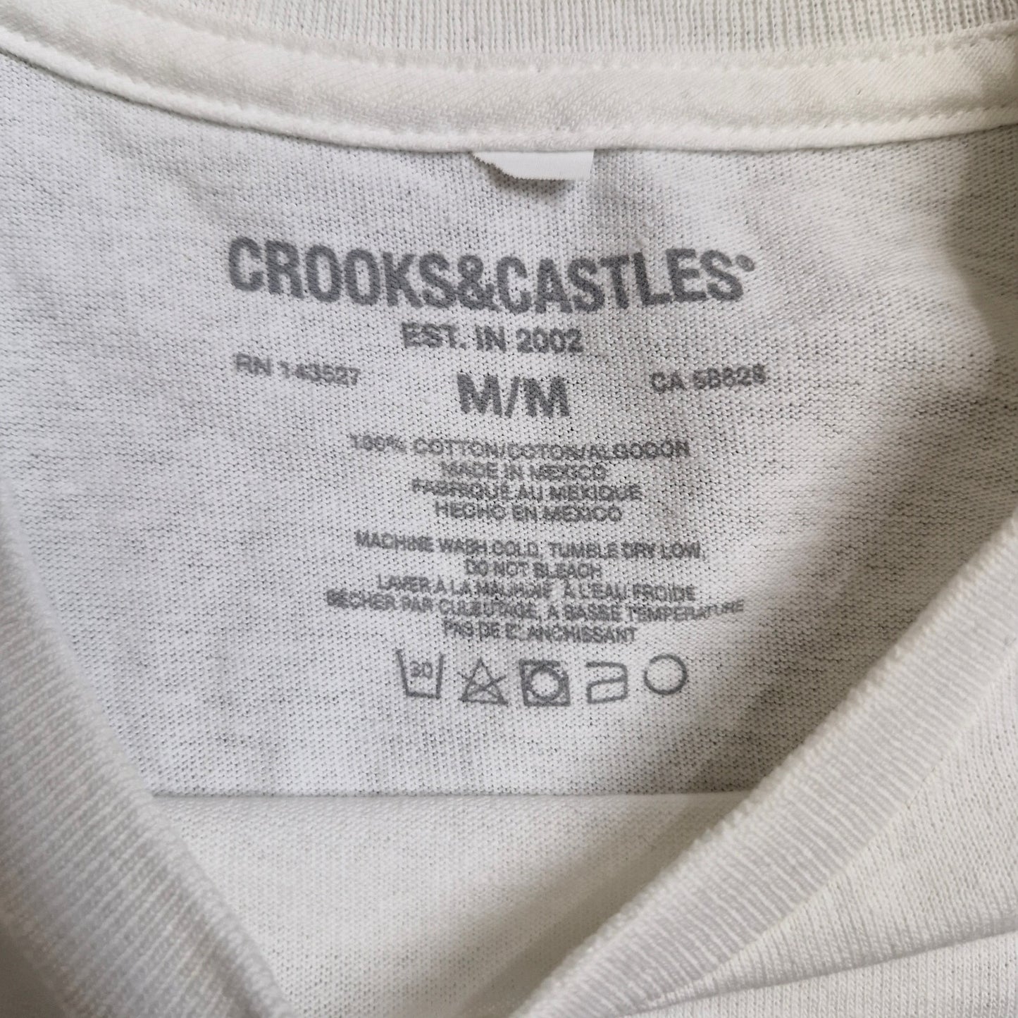 Crooks and Castles Medusa Bullets Mens Medium RARE Vintage