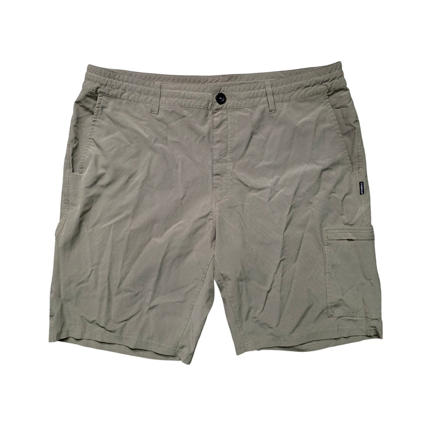 O'Neill Crossover Hybrid Shorts Men’s 38 Dark Khaki Stretch