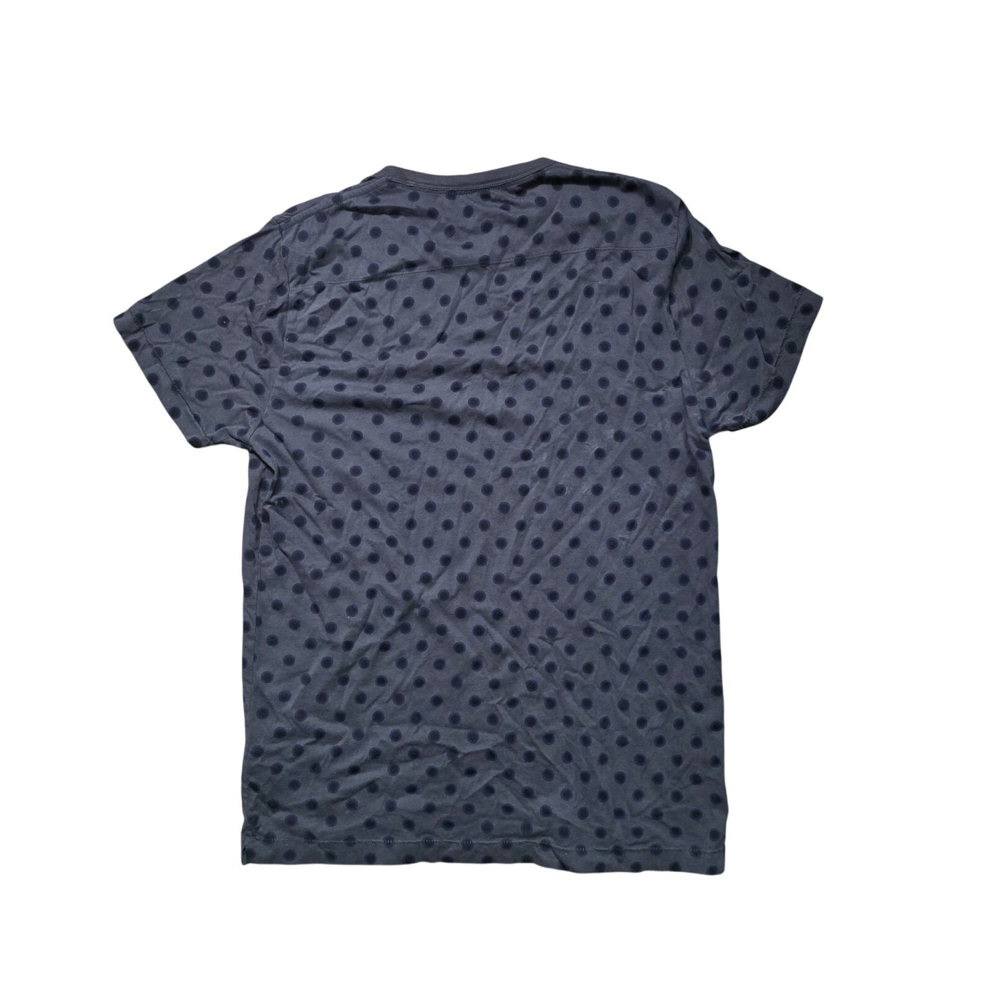 French Connection Navy Printed T-Shirt Men’s L Round Neck
