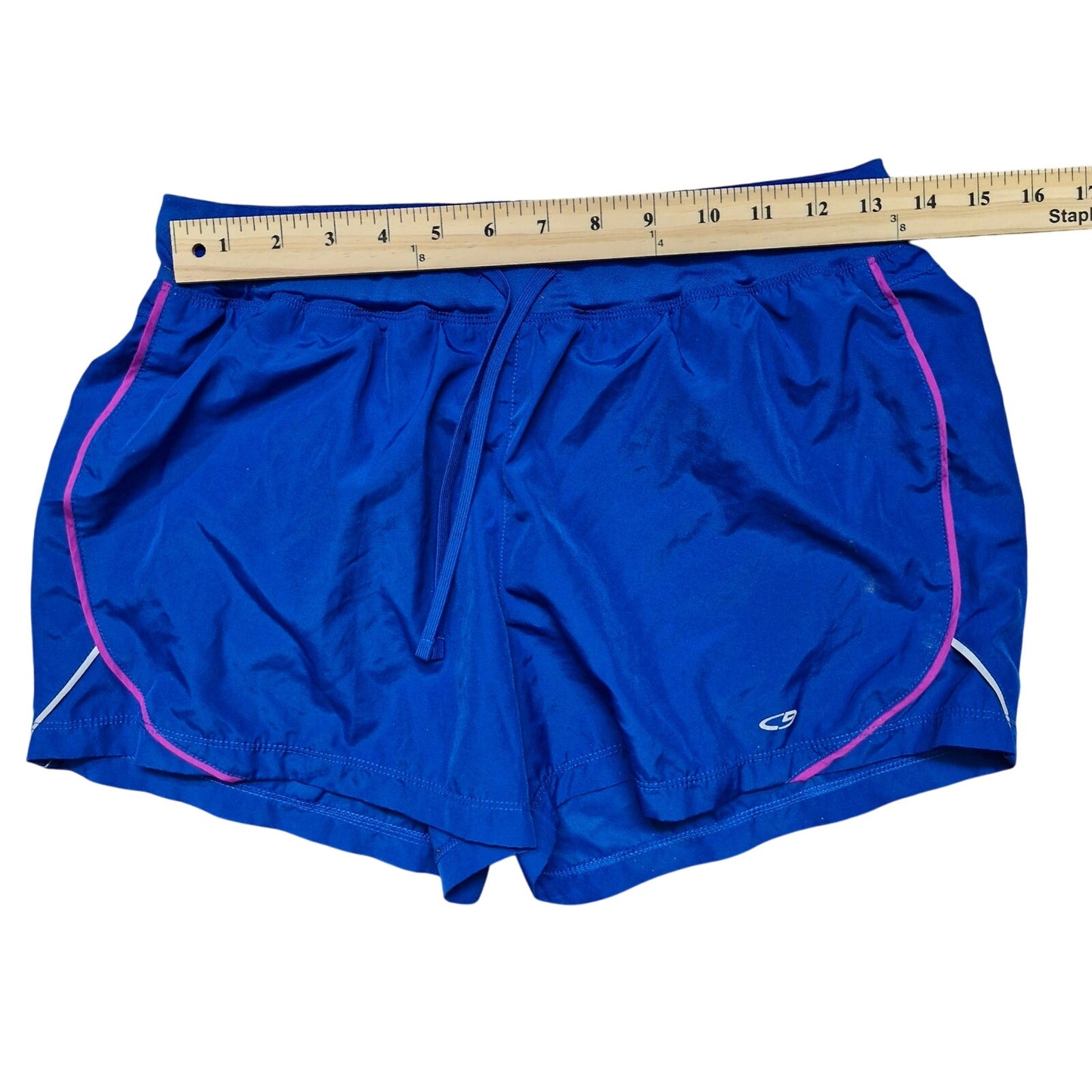 Champion Duo Dry Athletic Shorts Women’s Medium Blue Performance Running Gym