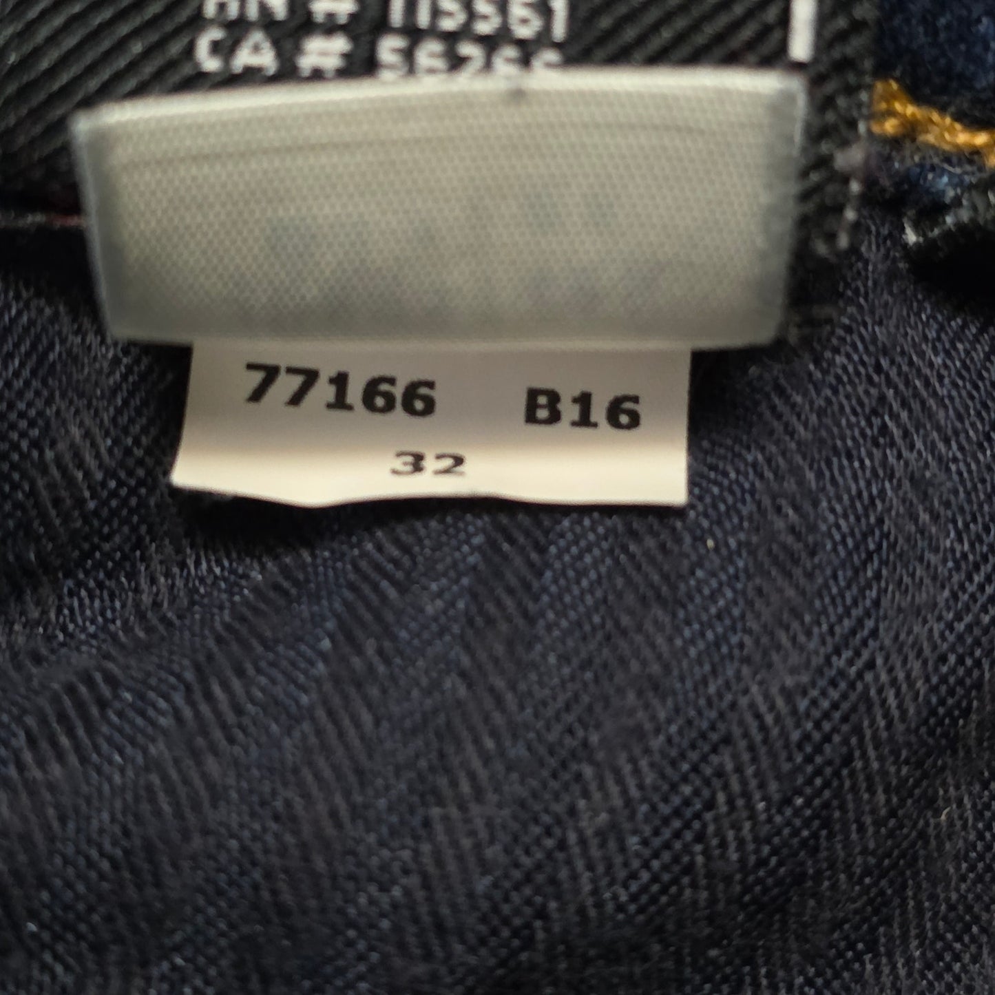 7 For All Mankind The Ankle Skinny Jeans Women’s 32 Distressed Denim Blue