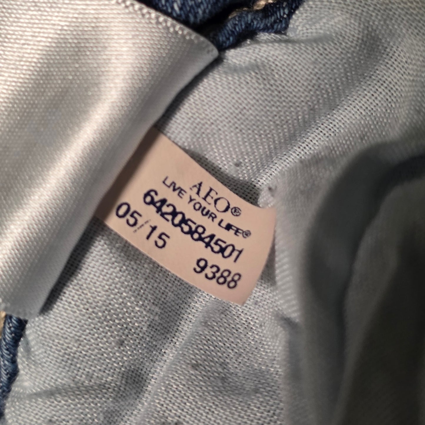 American Eagle Super Super Stretch Distressed Jegging Jeans Women’s Size 4 Medium Wash
