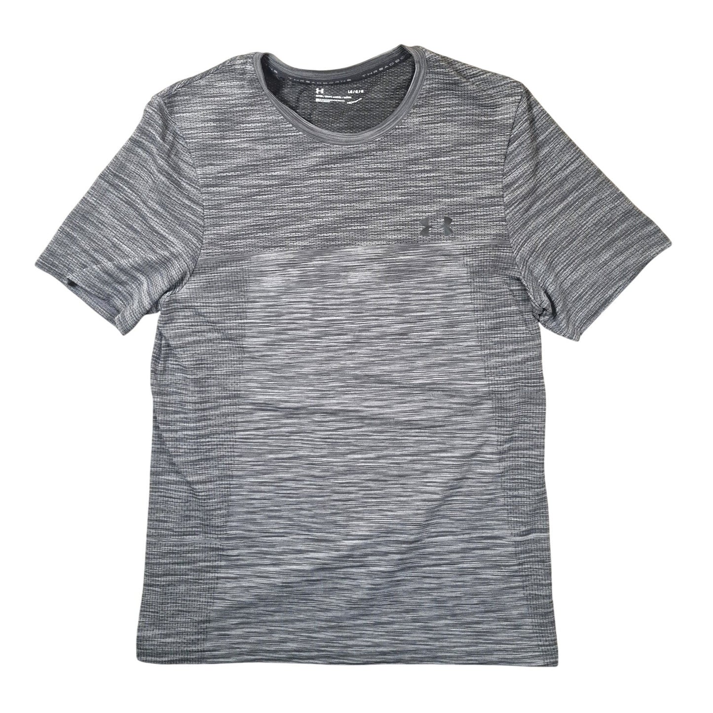 Under Armour Threadborne Fitted Heatgear Short Sleeve Athletic T Shirt Mens L