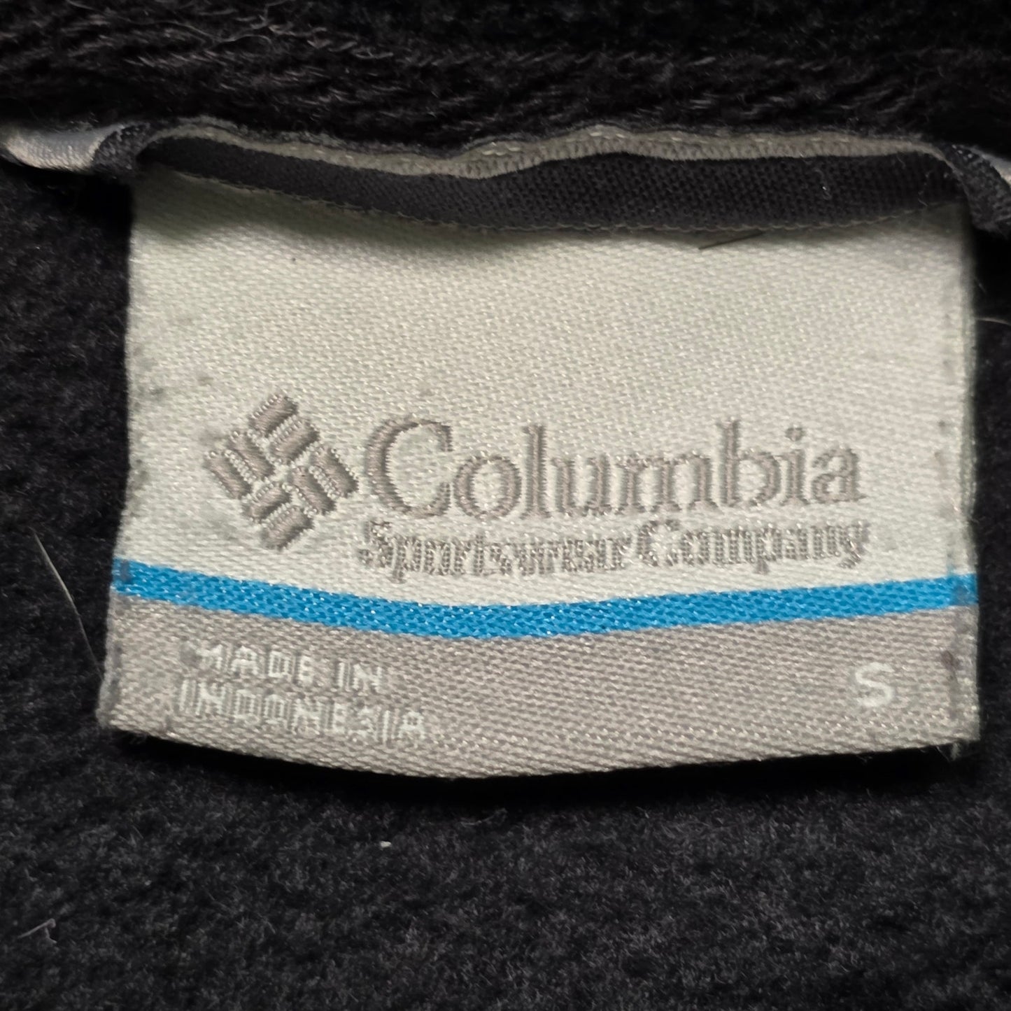 Columbia Steens Mountain Fleece Jacket Men’s S Black Overlay