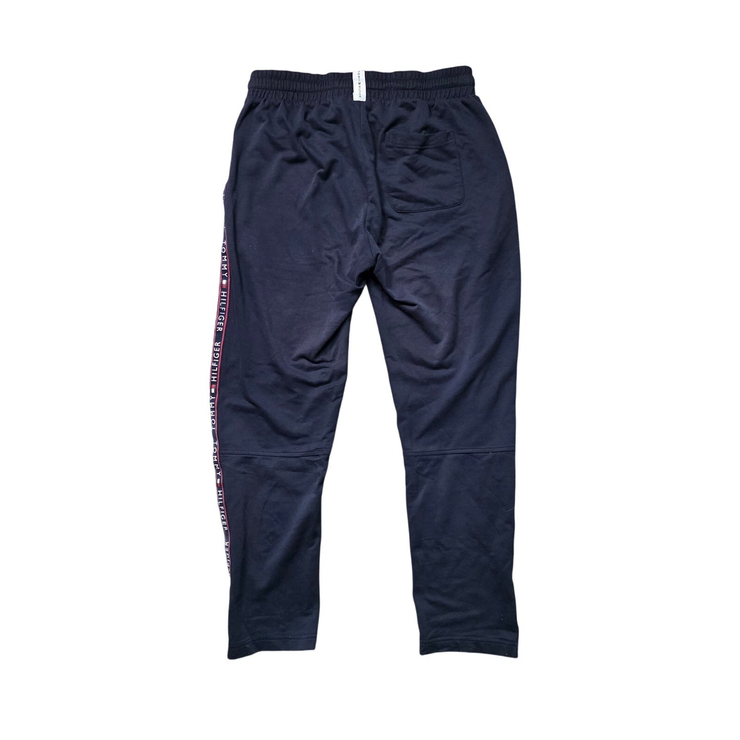 Tommy Hilfiger Taped Sweatpants Men’s S Black / Side Logo Tape