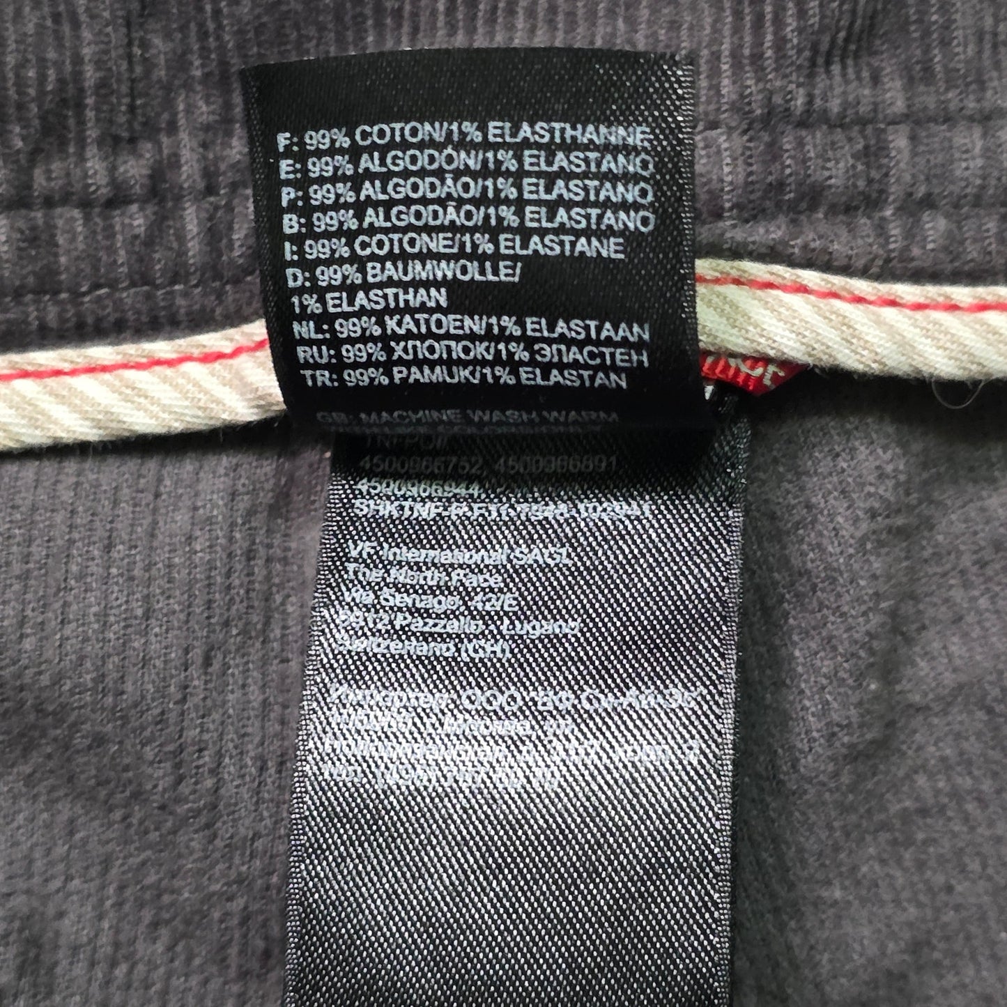 The North Face Pants Women’s 2 Gray Corduroy Stretch Casual Outdoor