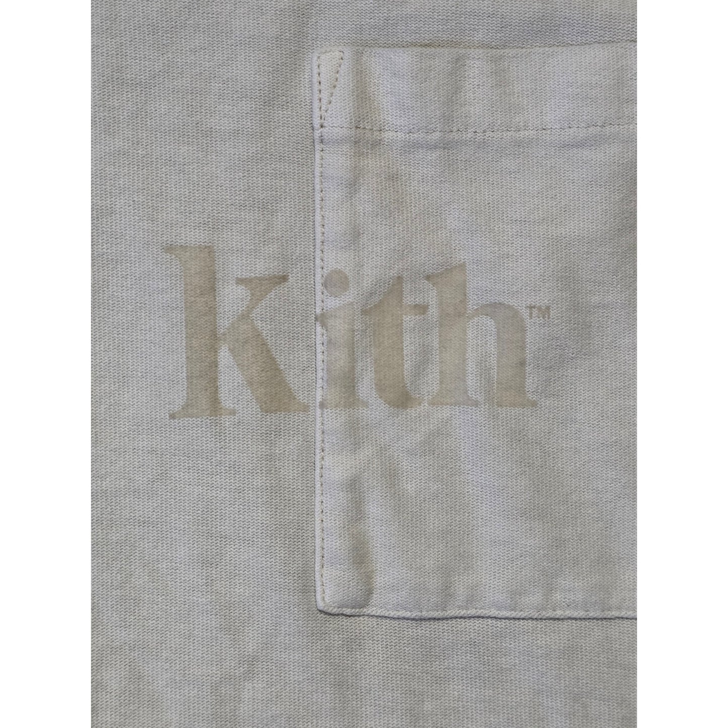 KITH Long Sleeve Pocket Logo T-Shirt Men’s M Cream