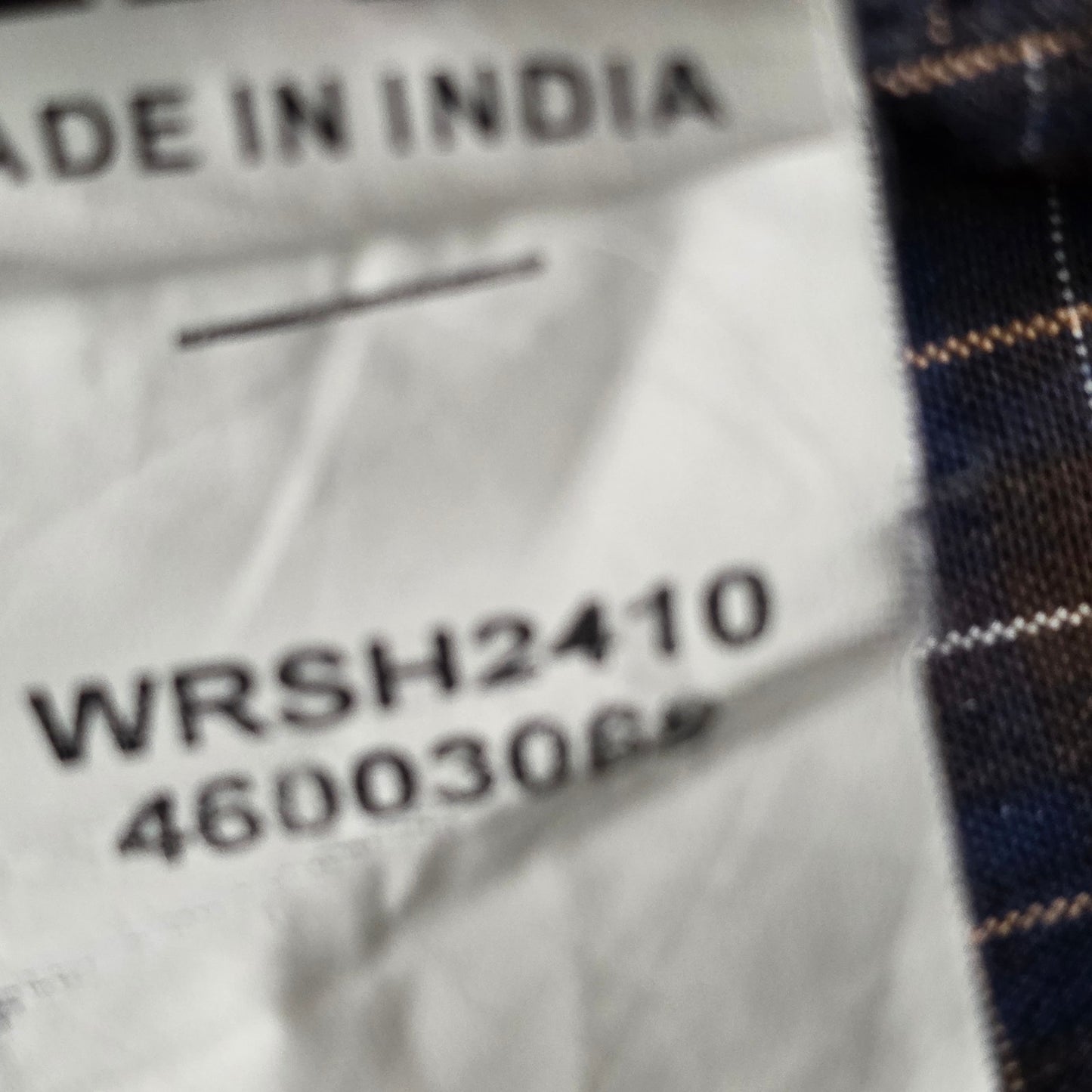 Wrangler Division 47 Checkered Long Sleeve Shirt Men M Casual Western