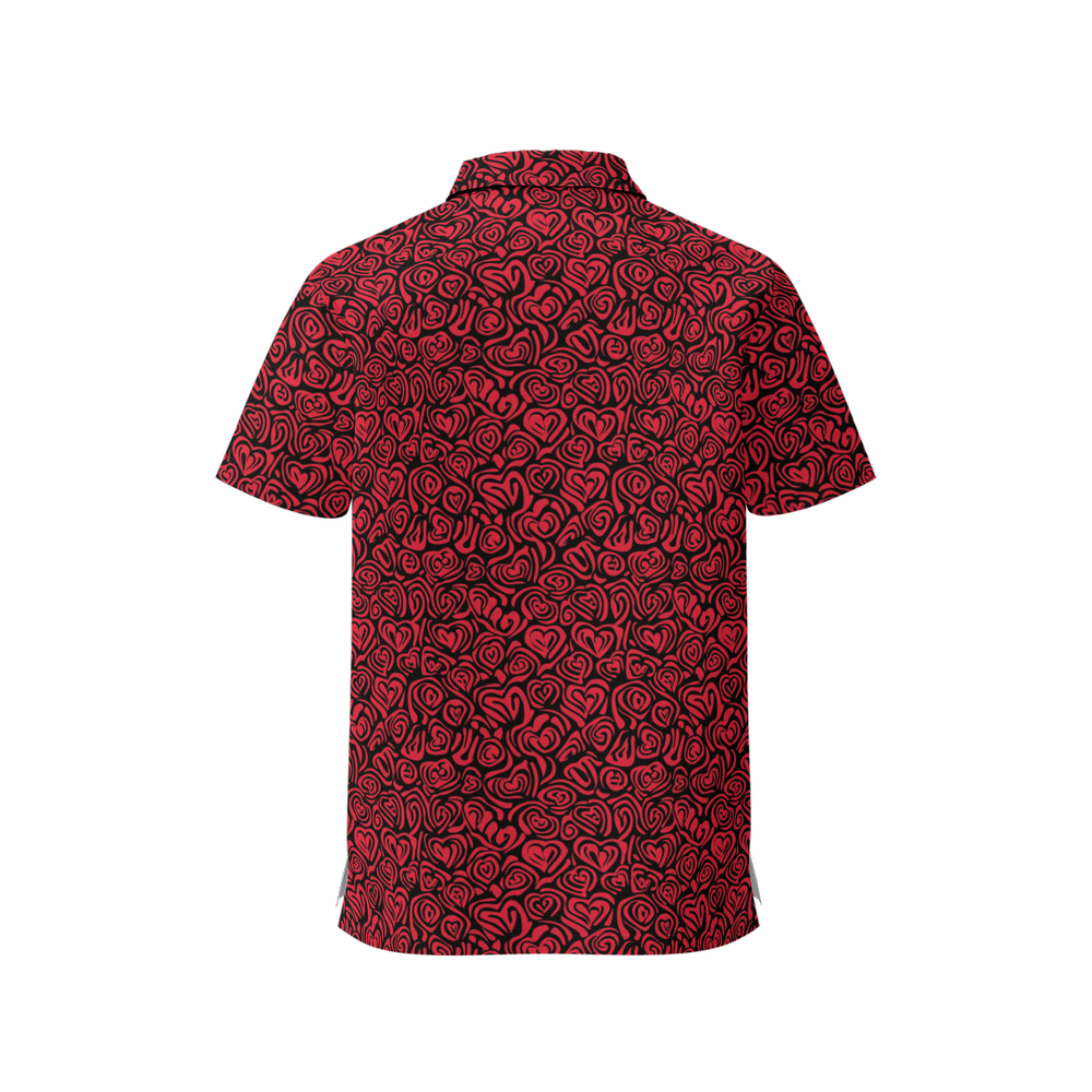 Tee Time Roses Performance Polo