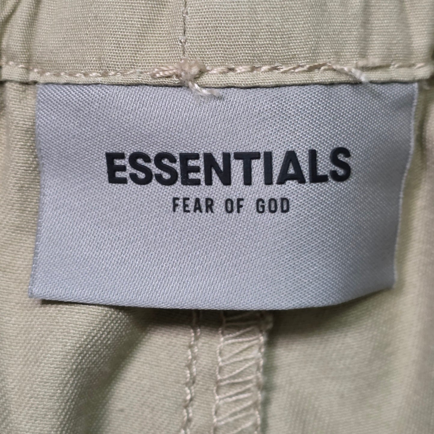 Fear of God Essentials Twill Pants Men S Khaki Casual Streetwear