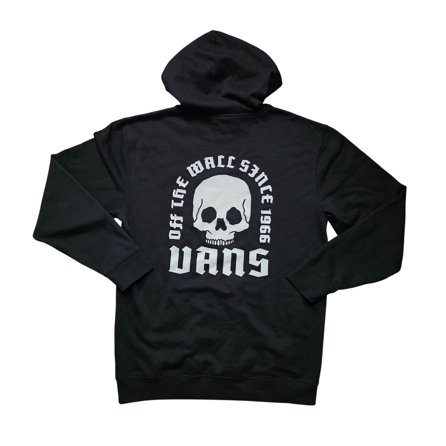 Vans Skull Logo Hoodie Men’s XL Black Pullover