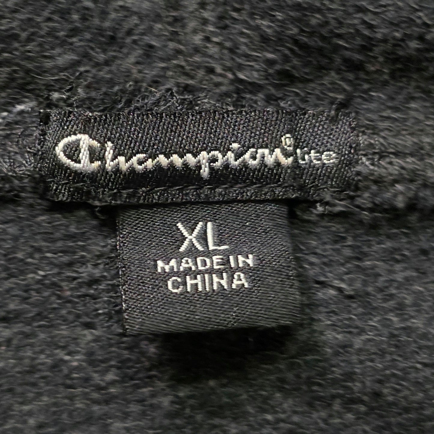 Champion Elite Hoodie Sweatshirt Women’s XL Black Long Sleeve Drawstring