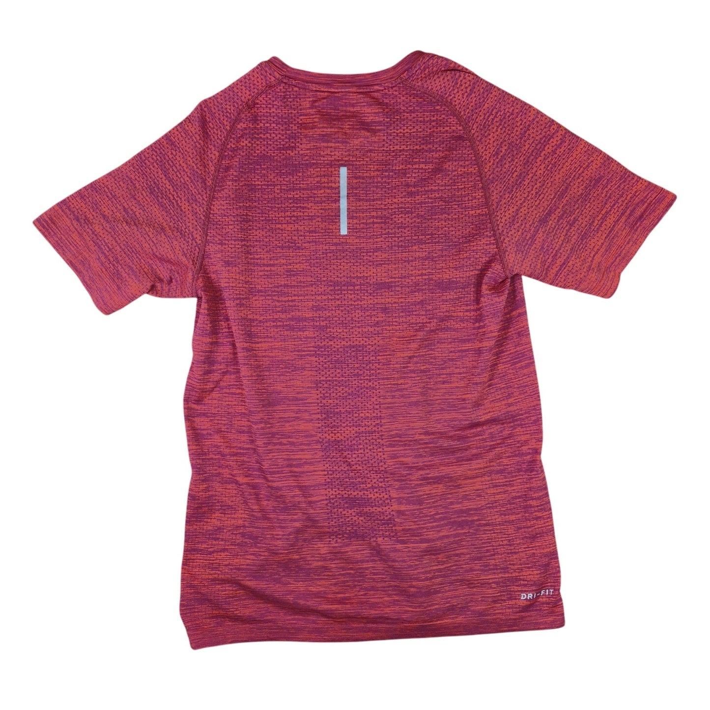 Nike Running dri fit stretch shirt mens small blended red