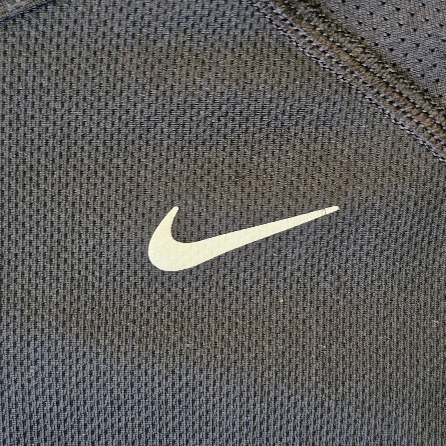 Nike Dri-FIT Mesh T-Shirt Women’s Large Black Athletic Top
