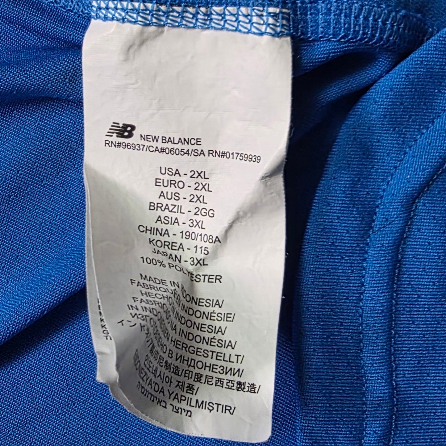New Balance Q Speed Jacquard Running Shirt Men’s 2XL Short Sleeve