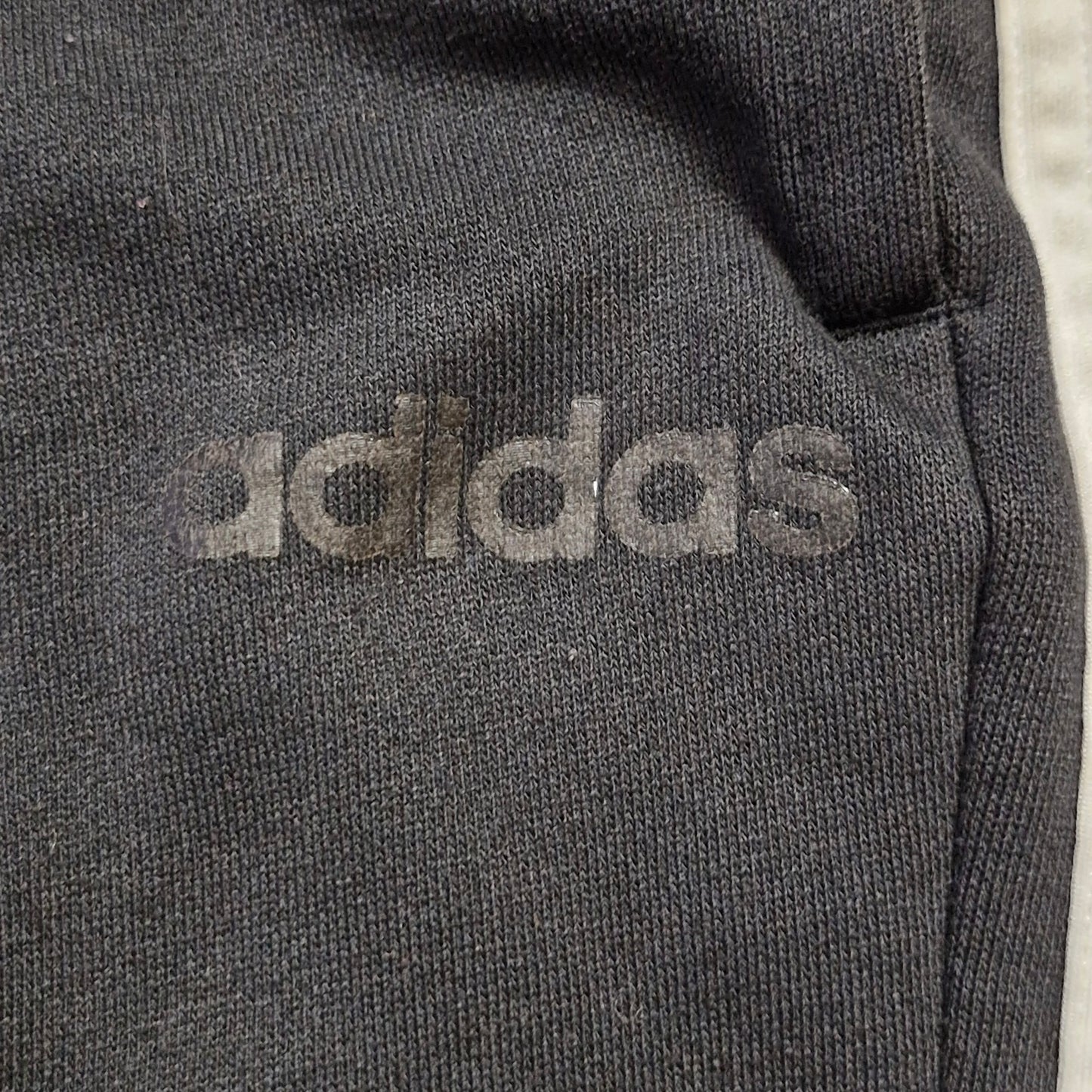 Adidas 3‑Stripe Joggers Women’s Size Medium Black Sweatpants w/ Zip Pockets
