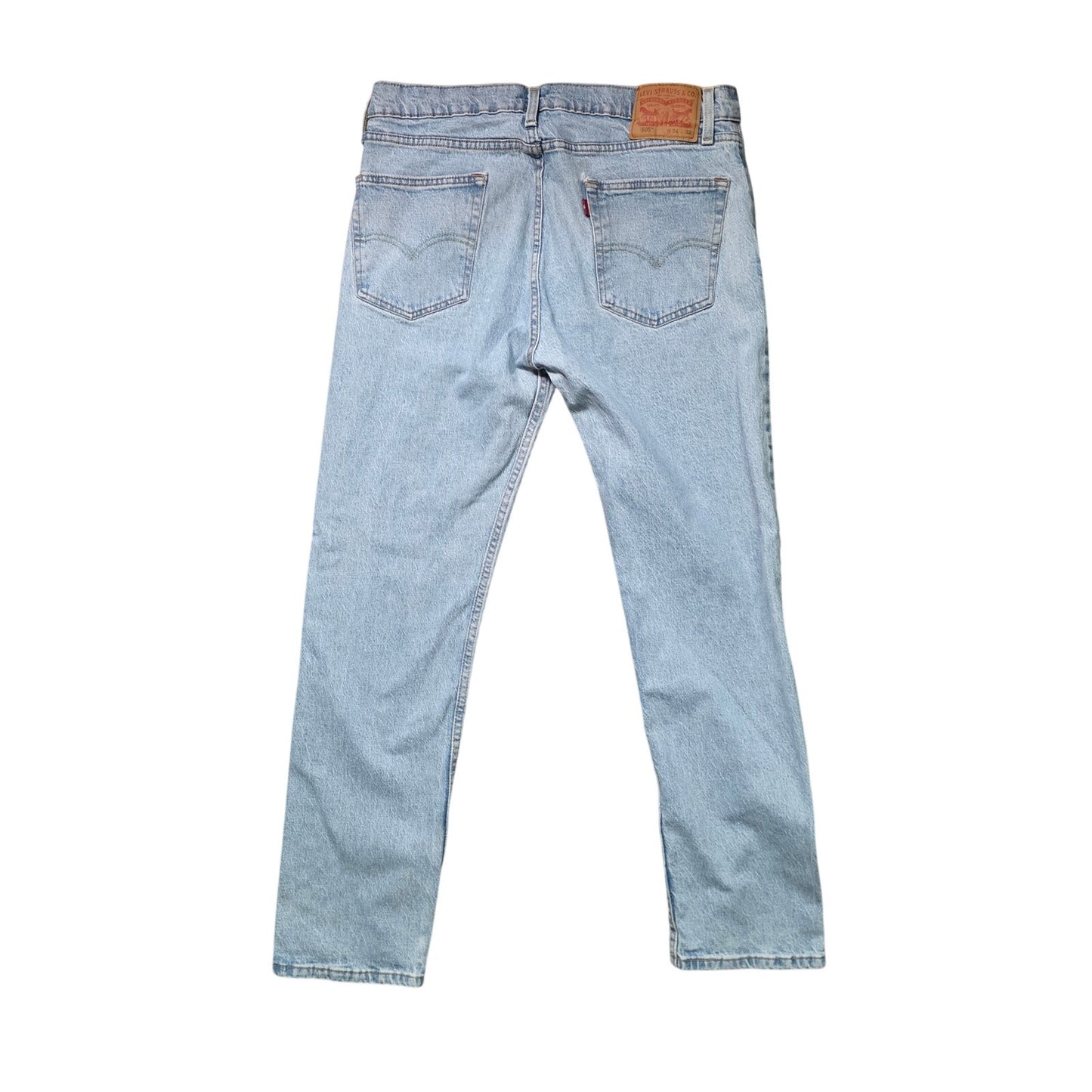 Levi’s 505 Regular Fit Jeans Men’s 34x32 Blue Denim Straight