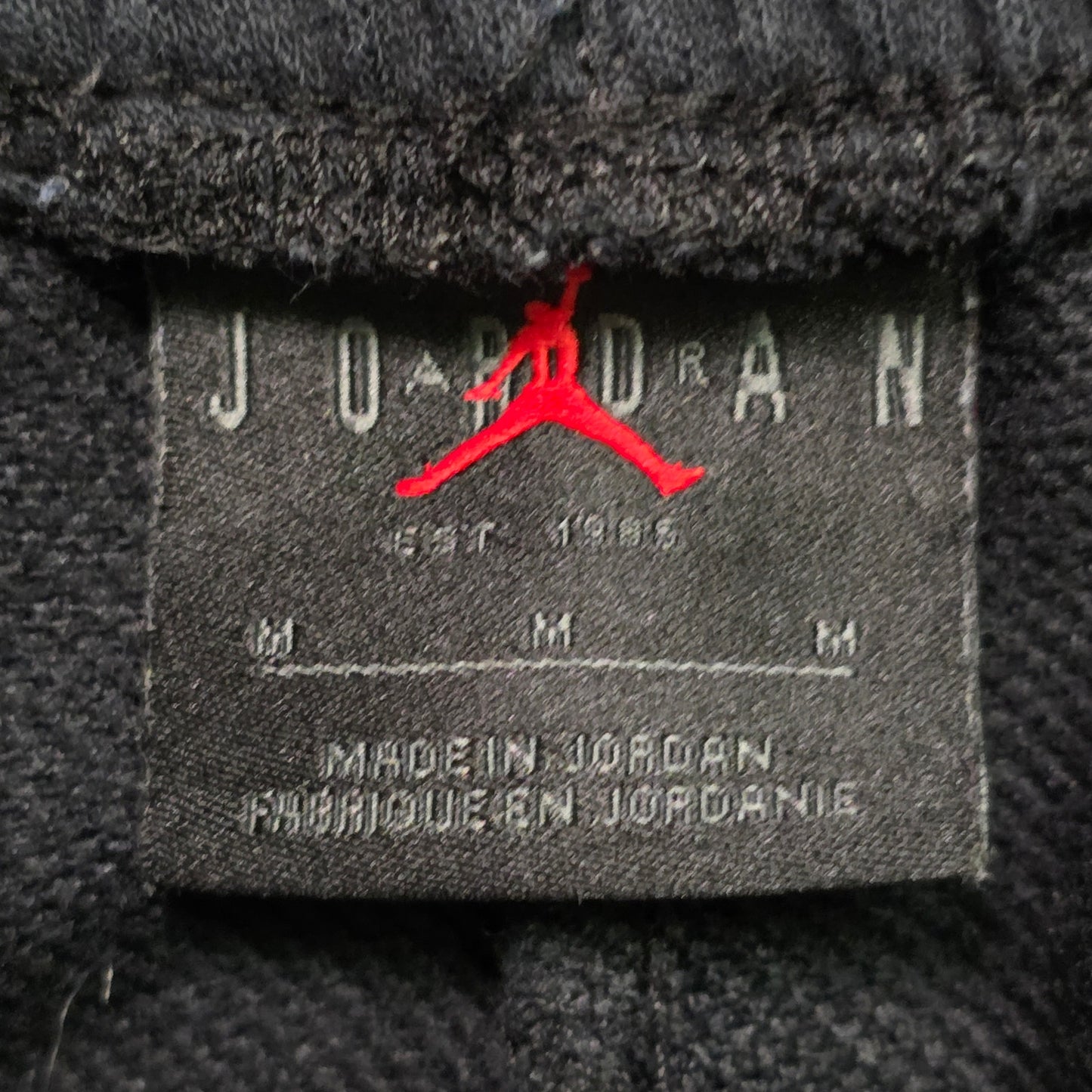Nike Jordan Jumpman Logo Fleece Shorts Men’s M Black DB1812-010