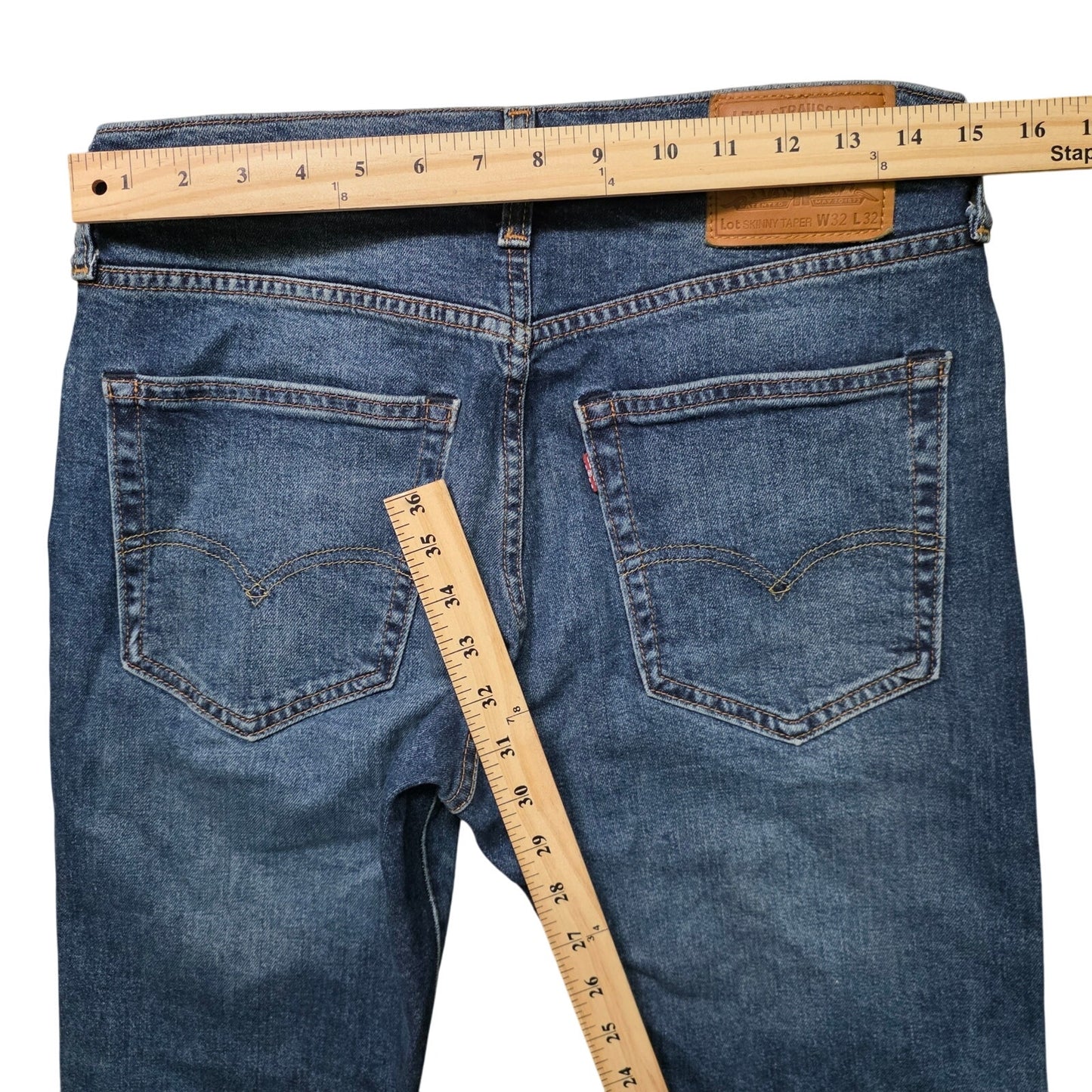 Levi’s Skinny Taper Jeans Men’s 32x32 Denim Blue